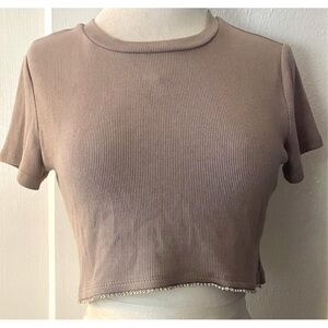 Garage Stormi Tee With Rhinestones ~ sz Large